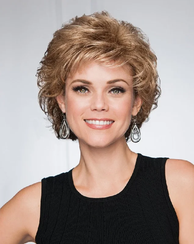 Synthetic Wigs with a Smooth Finish-Sensation Wig by Gabor | Synthetic Hair | Average Cap