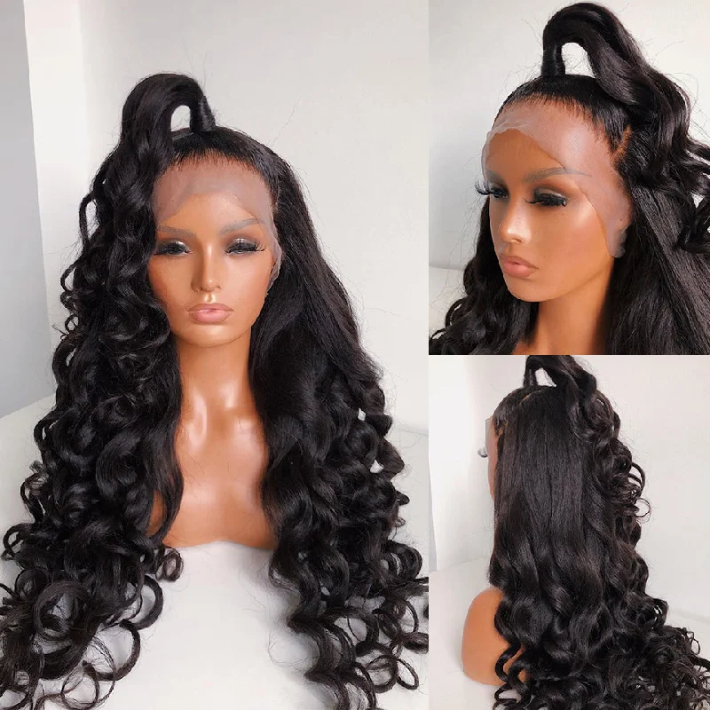 Hairy Tale Front Lace Wigtop-rated no lace wigs, best wigs, high-quality no lace wigs, top-rated glueless wigs