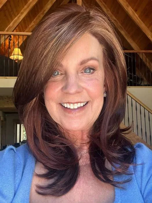 Miranda | Synthetic Lace Front Wig (Mono Part)top-rated no lace wigs, best wigs, high-quality no lace wigs, top-rated glueless wigs