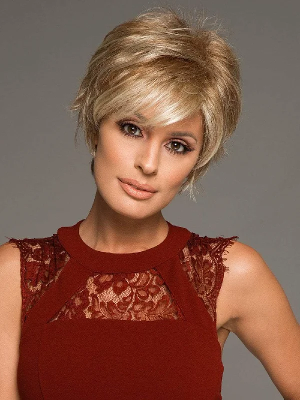 Glueless Human Hair Wigs for Beginners to Wear-Roni | Synthetic Wig (Basic Cap)
