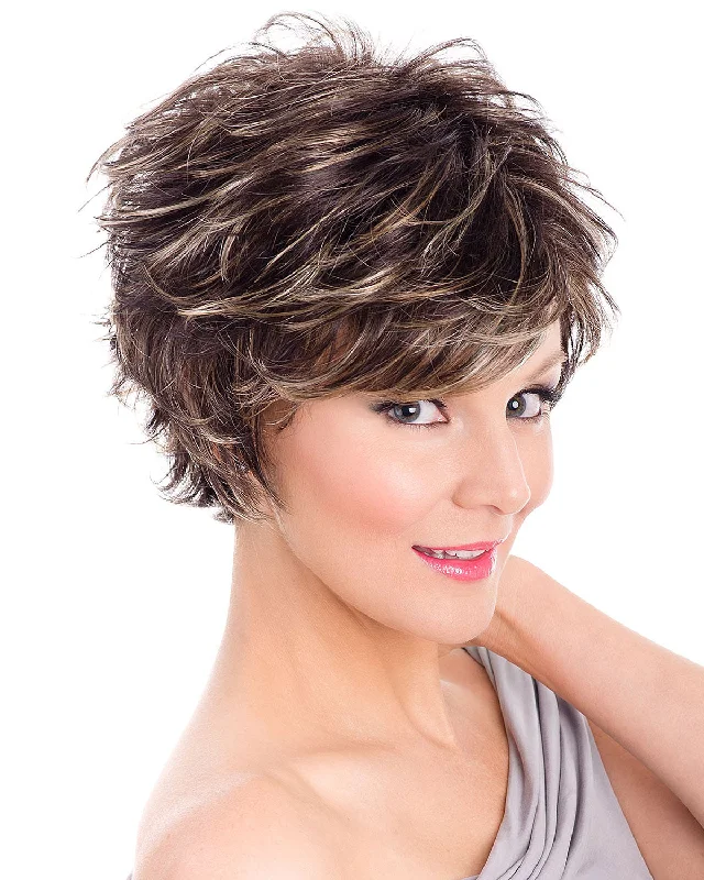 Synthetic Wigs with Highlights-Kenzie (Rooted) | Synthetic Wig by Tony of Beverly