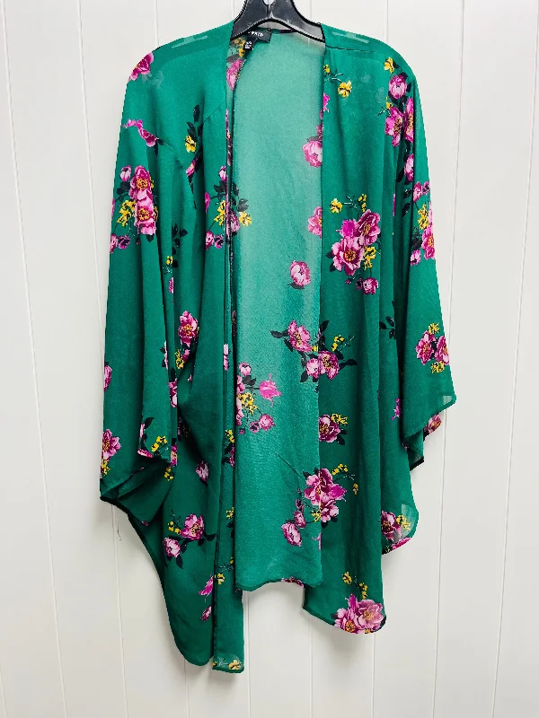 Kimono By Torrid In Green, Size: 3x