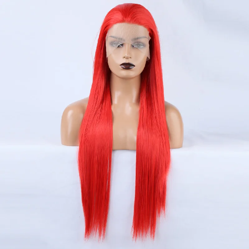 Crimson Blush Front Lace Wigtop-rated no lace wigs, best wigs, high-quality no lace wigs, top-rated glueless wigs