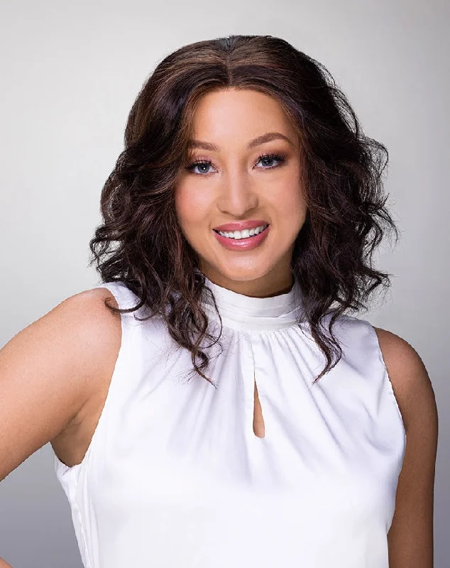 Synthetic Wigs for a Youthful Look-Julianne Lite Petite HT Wig by Jon Renau | Synthetic Hair | Petite Cap