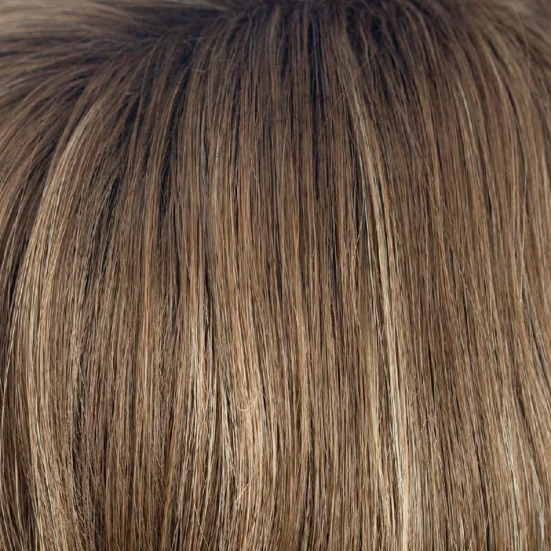 Honey Wheat R | Medium Brown rooted, Light Brown base with Honey Blonde highlights