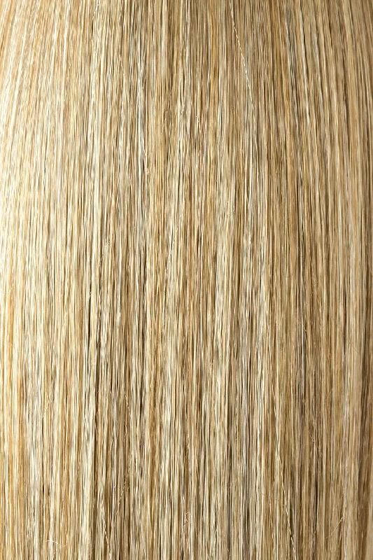 Spring Honey T | Perfect blend of warm honey blond and cool platinum blond. Lighter face line & hair ends (tips) complete a dimensional appearance