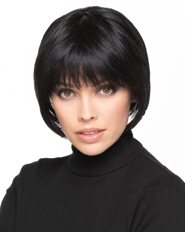 Le Bob | Lace Front & Monofilament Top Synthetic Wig by TressAlluretop-rated no lace wigs, best wigs, high-quality no lace wigs, top-rated glueless wigs