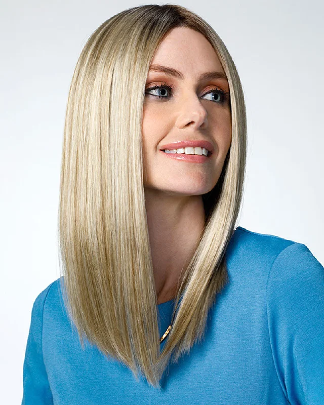 Synthetic Wigs for Women with No Time to Style-Selena (Exclusive) | Lace Front & Monofilament Synthetic Wig by Jon Renau