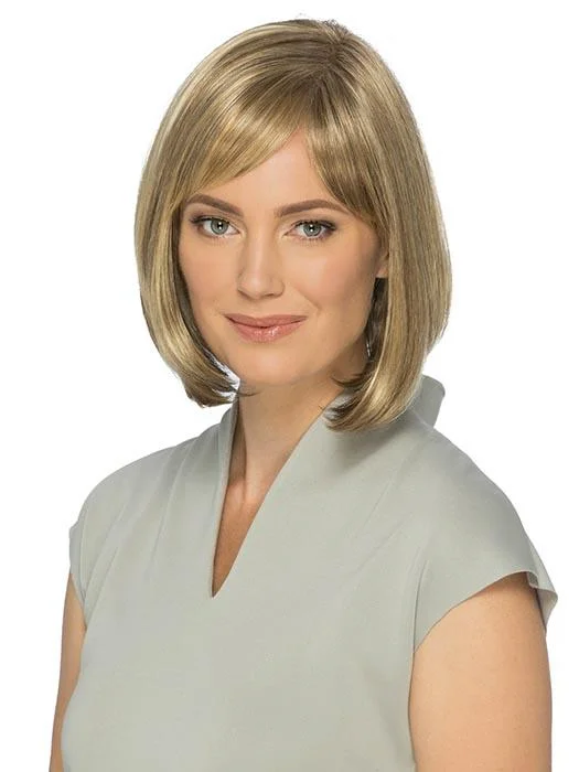 Glueless Human Hair Wigs for Short and Long Curls-Emma | Synthetic Wig (Mono Top)