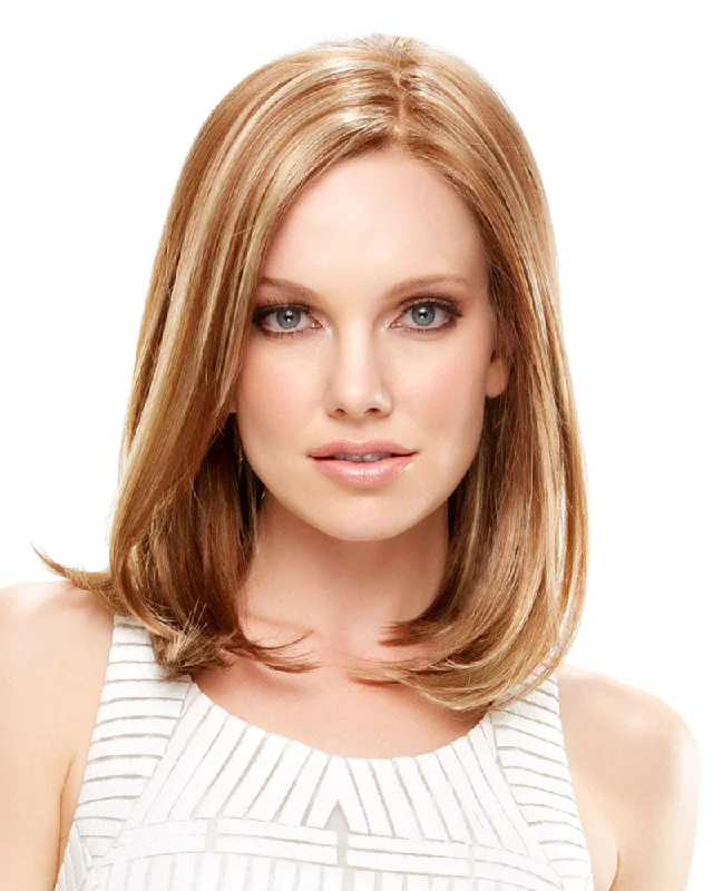 Synthetic Wigs for a Soft and Smooth Look-Elle | Lace Front & Monofilament Synthetic Wig by Jon Renau Synthetic Wigs for a Soft and Smooth Look-Elle | Lace Front & Monofilament Synthetic Wig by Jon Renau