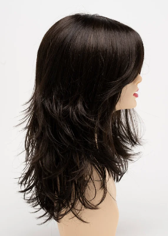 Dark Brown | A rich sable brown with mahogany highlights