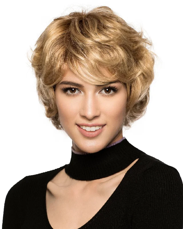 Glueless Human Hair Wigs for Natural Textured Look-Azooma | Monofilament Synthetic Wig by Wig Pro