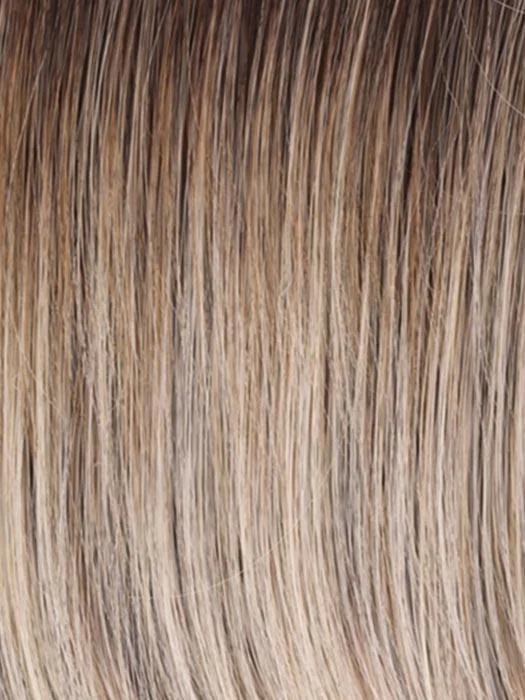 RL19/23SS | Shaded Biscuit | Light Ash Blonde Evenly Blended with Cool Platinum Blonde with Dark Roots