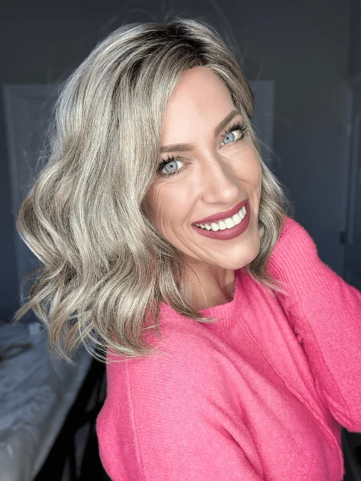 Glueless Human Hair Wigs for Comfortable Everyday Wear-Dress Me Up | Synthetic Lace Front Wig (Mono Part) Glueless Human Hair Wigs for Comfortable Everyday Wear-Dress Me Up | Synthetic Lace Front Wig (Mono Part)