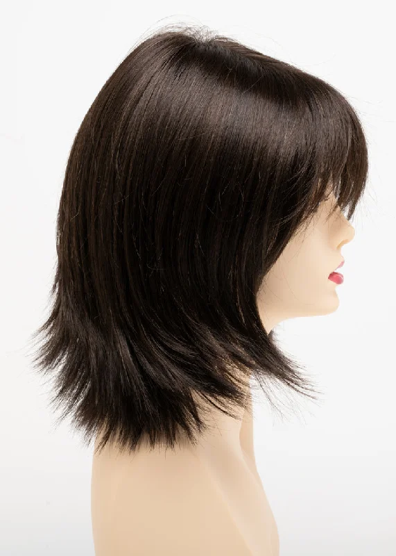 Dark Brown | A rich sable brown with mahogany highlights