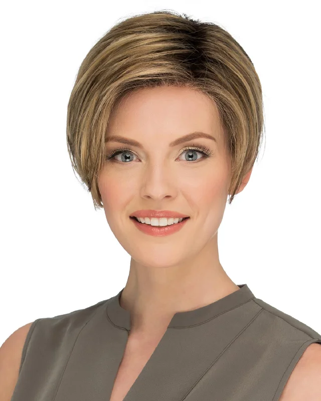 Glueless Human Hair Wigs for Fashion-Forward Women-Perry | Lace Front & Monofilament Part Synthetic Wig by Estetica Glueless Human Hair Wigs for Fashion-Forward Women-Perry | Lace Front & Monofilament Part Synthetic Wig by Estetica