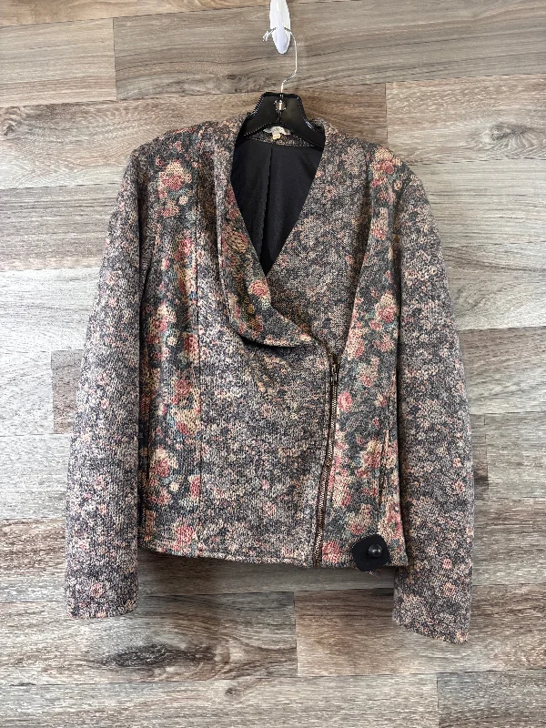 Blazer By Mystree In Floral Print, Size: L