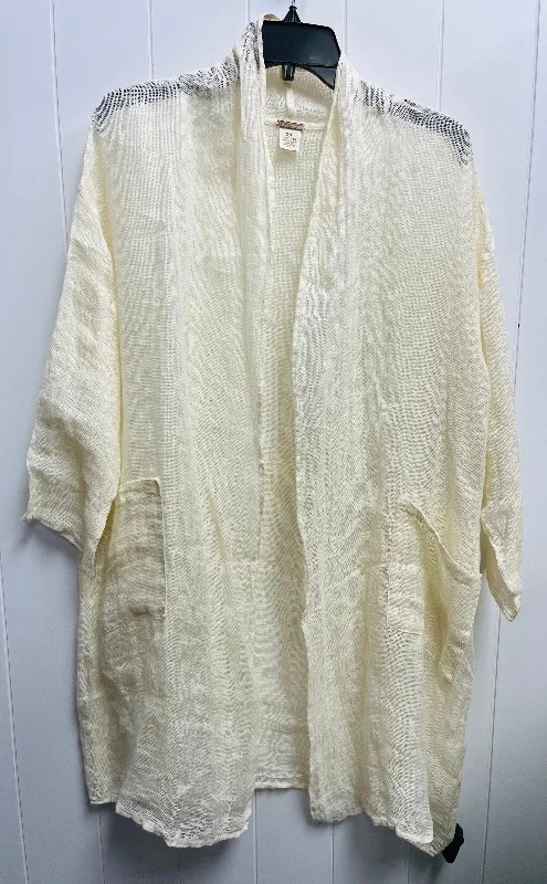 Kimono By magaschoni In Cream, Size: S