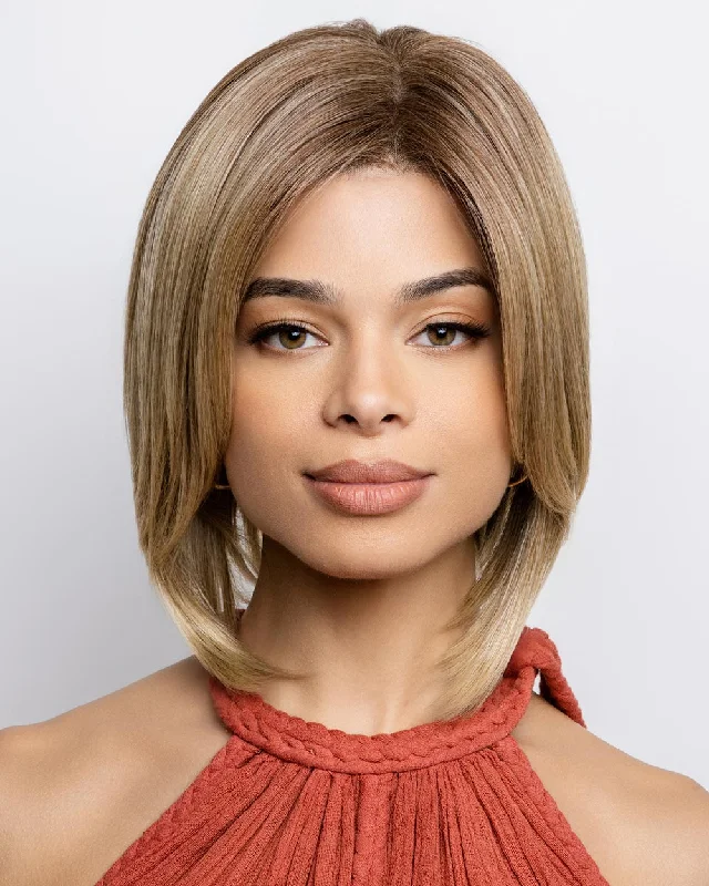 Synthetic Wigs for Layered Look-Findley | Lace Front & Monofilament Top Synthetic Wig by Amore