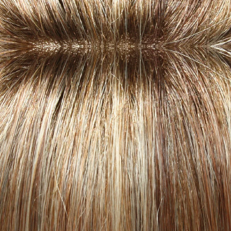 14/26S10 | Shaded Pralines n' Cream | Lt Gold Blonde & Med Red-Gold Blonde Blend, Shaded w/ Lt Brown