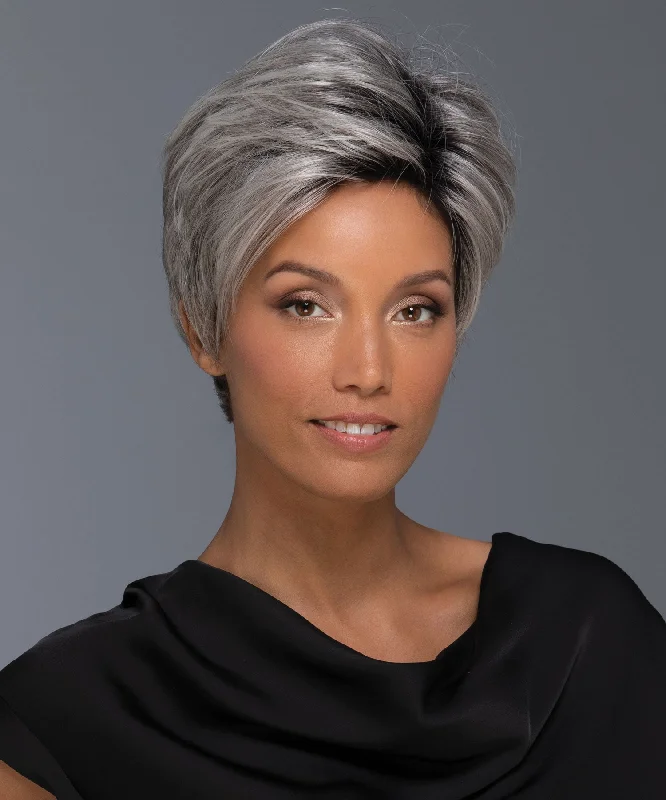 Glueless Human Hair Wigs for Natural Curly Styles-Brady Wig by Estetica | Synthetic Hair | Average Cap Glueless Human Hair Wigs for Natural Curly Styles-Brady Wig by Estetica | Synthetic Hair | Average Cap