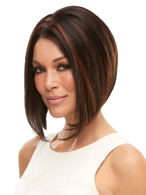 Synthetic Wigs for Parties-Mena | Synthetic Lace Front Wig (Mono Top)
