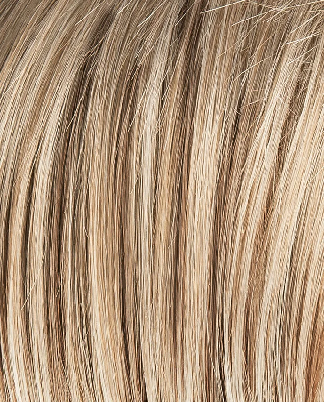 Sandy Blonde Rooted |  Lightest Ash Brown and Medium Honey Blonde blend