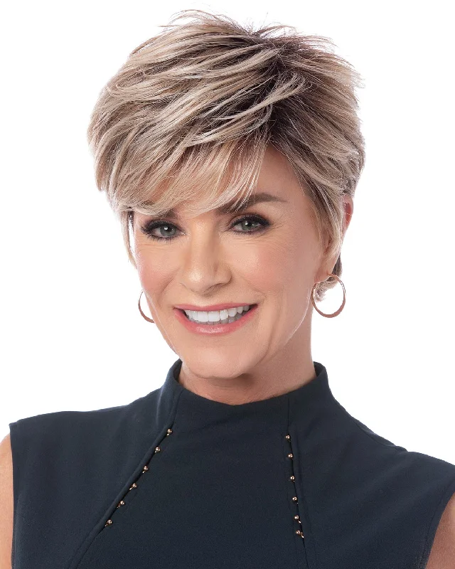 Glueless Human Hair Wigs for a Perfect Fit-Prestigious HF | Synthetic Wig by Toni Brattin Glueless Human Hair Wigs for a Perfect Fit-Prestigious HF | Synthetic Wig by Toni Brattin