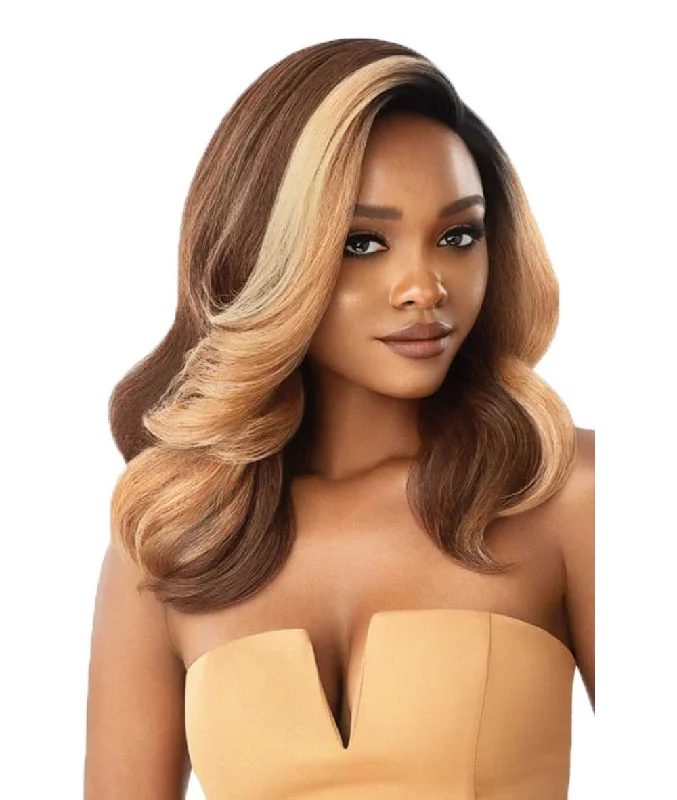 Wear & Go Glueless Wigs with Easy Setup-Natural-Looking No Lace Wigs--Outre Soft & Natural Lace Front Wig - Neesha 202 Wear & Go Glueless Wigs with Easy Setup-Natural-Looking No Lace Wigs--Outre Soft & Natural Lace Front Wig - Neesha 202