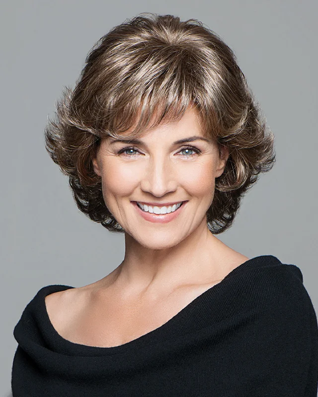 Synthetic Wigs with Beach Waves-Affluence | Monofilament Synthetic Wig by Gabor