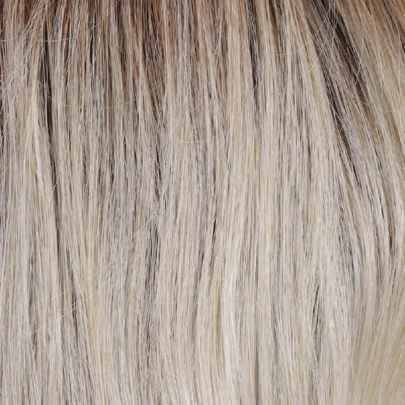 Bombshell Blonde | 12R/60/881001 | Golden Brown Root with a blend of white, pure blonde and satin blonde