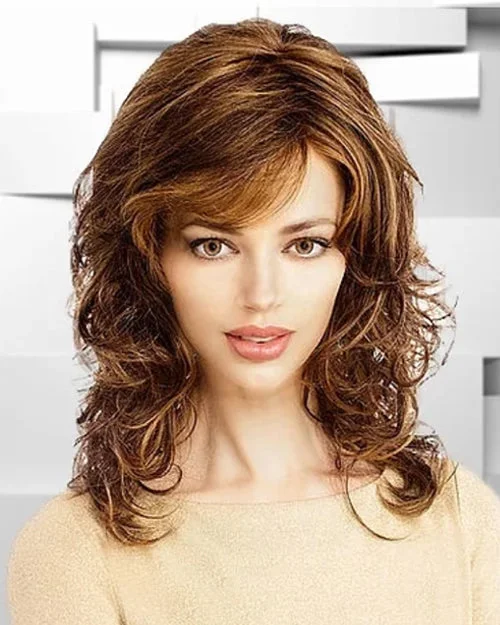 Glueless Human Hair Wigs with High-Quality Lace-Charlotte | Monofilament Synthetic Hair Wig by Louis Ferre Glueless Human Hair Wigs with High-Quality Lace-Charlotte | Monofilament Synthetic Hair Wig by Louis Ferre