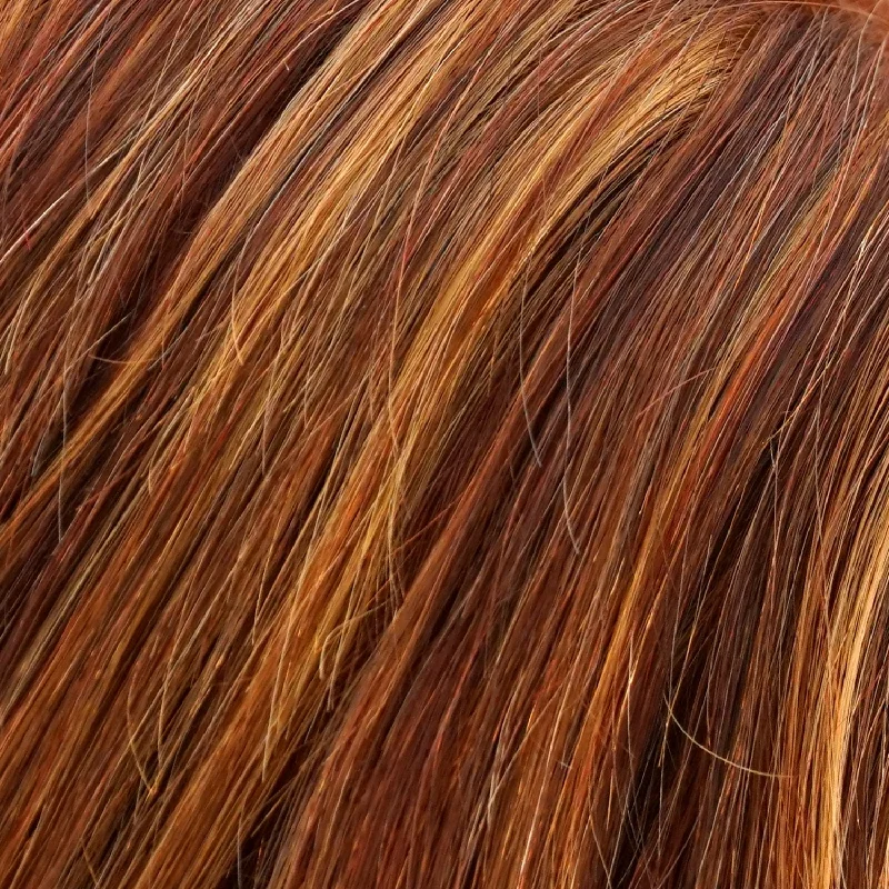 32F | Cherry Crème | Med Red & Med Red-Gold Blonde Blend w/ Med Red Nape