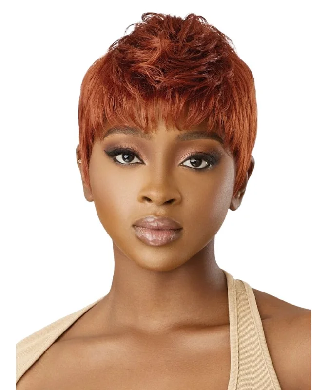 Glueless Human Hair Wigs for Special Events-Outre Wig-pop Full Wig- Toby
