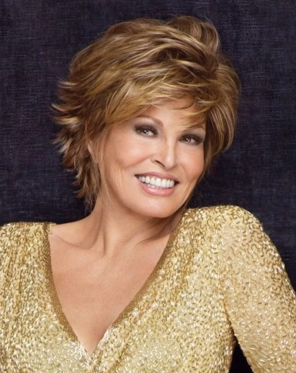 Glueless Human Hair Wigs for Short Hair-Fascination Wig by Raquel Welch | Heat Friendly Synthetic Hair | Average Cap