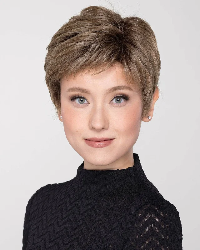 Feathered Layers | Lace Front & Monofilament Part Synthetic Wig by Stephen Designstop-rated no lace wigs, best wigs, high-quality no lace wigs, top-rated glueless wigs