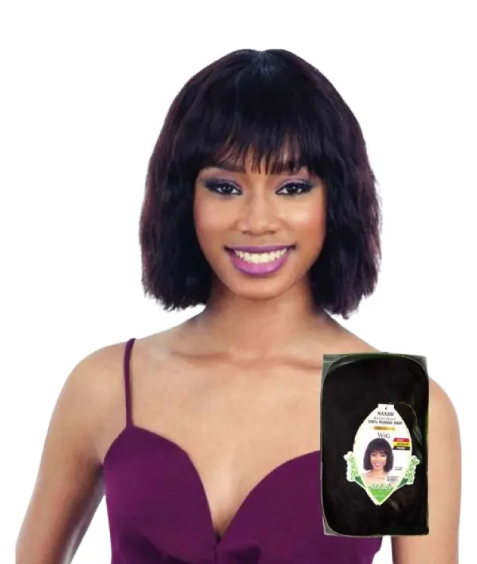 Glueless Lace Front Human Hair Wigs-Shake-N-Go Naked Human Hair Wig - Melody