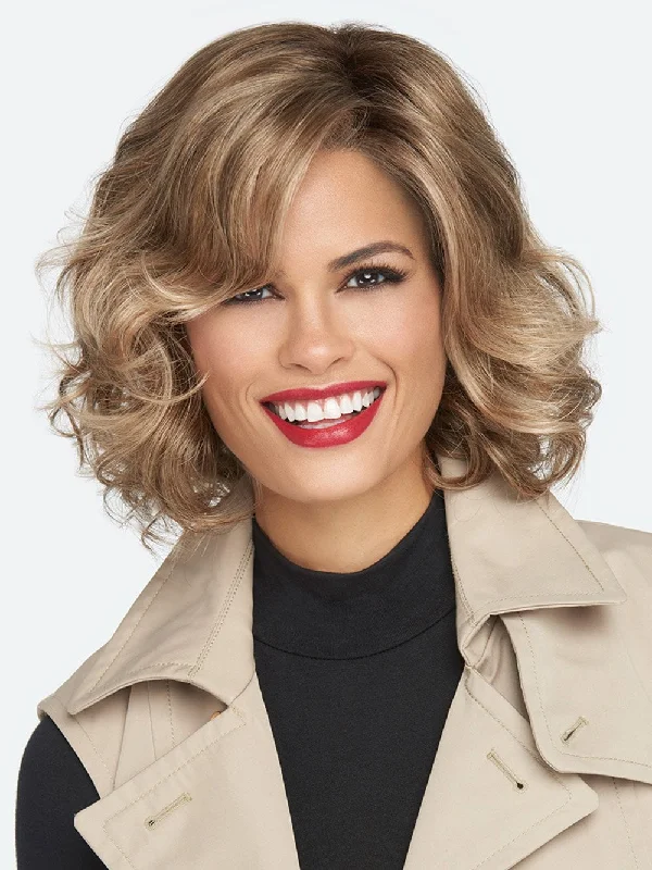 Synthetic Wigs with a Soft Feel-Brave The Wave | Synthetic Lace Front Wig (Mono Part)