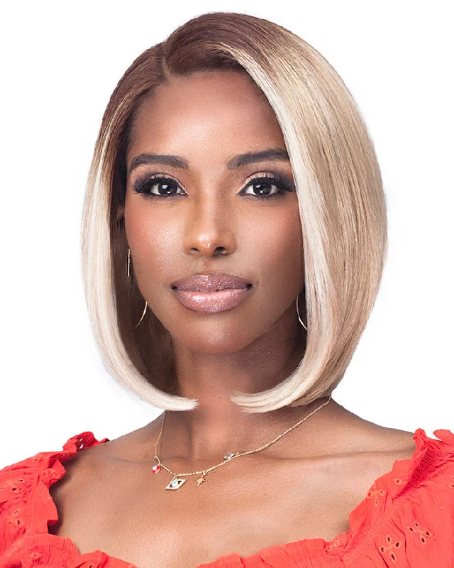 Glueless Bob Human Hair Wigs-Aster | Lace Front Synthetic Wig by Bobbi Boss