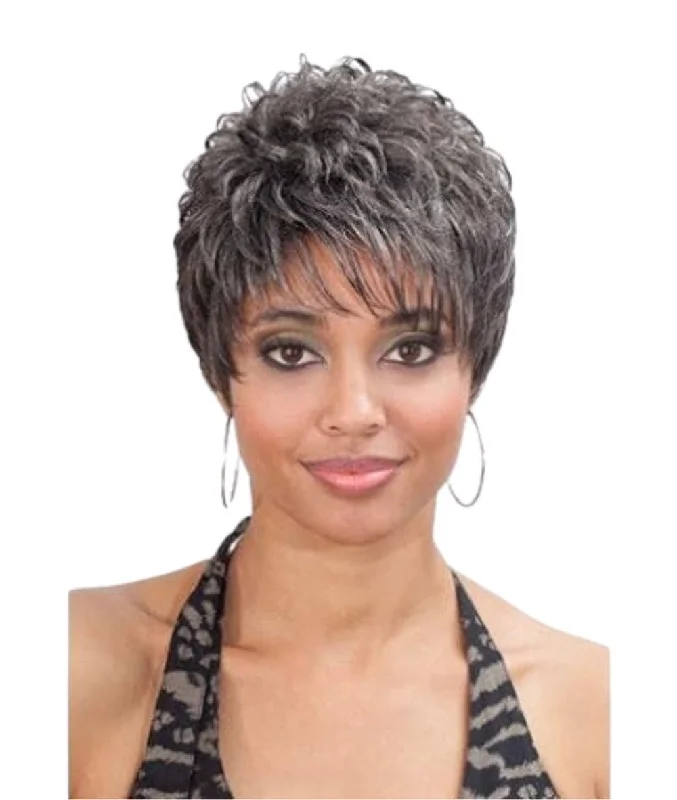 Glueless Human Hair Wigs with Natural Movement-Bobbi Boss Wig- M171 Pure Sweet