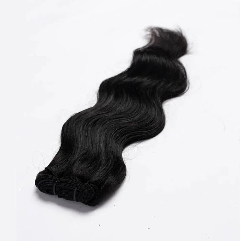 Human Hair Weft Bundles for Sew-In Installations---Burmese Hair Body Wave Bundles