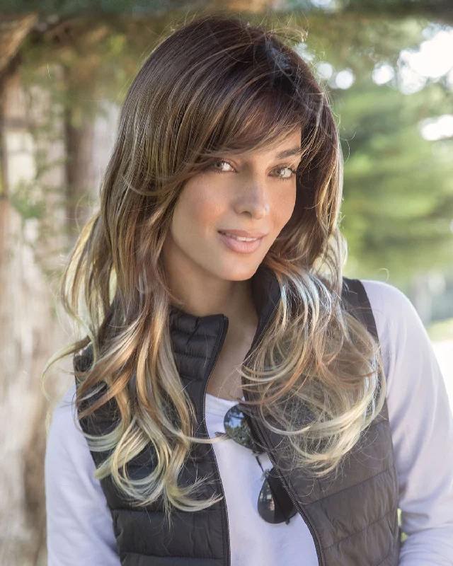 Glueless Human Hair Wigs with a Natural Finish-Royce | Lace Front & Monofilament Synthetic Wig by Amore Glueless Human Hair Wigs with a Natural Finish-Royce | Lace Front & Monofilament Synthetic Wig by Amore