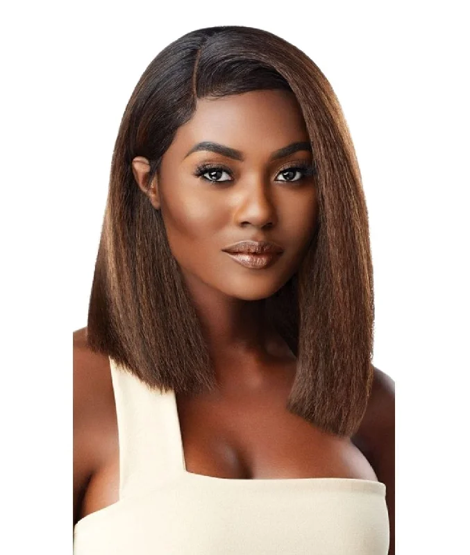Wear & Go Glueless Wigs with Natural Color-Natural-Looking No Lace Wigs--Outre Melted Hair Line Lace Front Wig - Breanne Wear & Go Glueless Wigs with Natural Color-Natural-Looking No Lace Wigs--Outre Melted Hair Line Lace Front Wig - Breanne