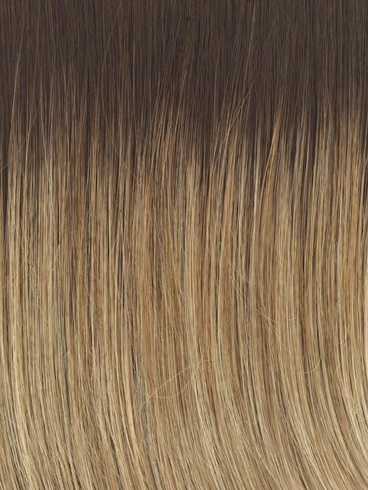 RL14/25SS SHADED HONEY GINGER | Dark Blonde Evenly Blended with Medium Golden Blonde With Dark Roots