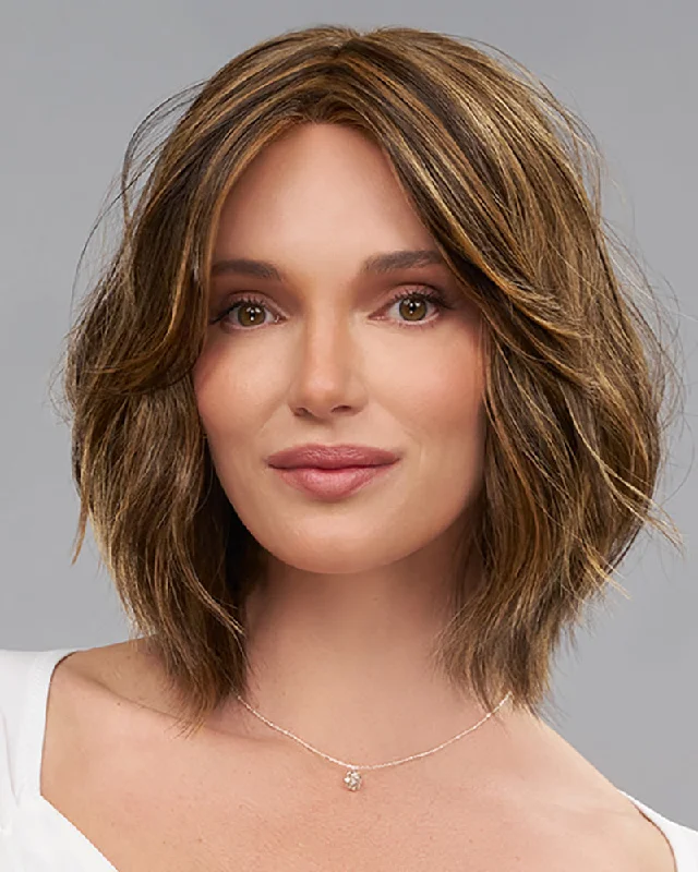 Hollie | Lace Front & Monofilament Top Synthetic Wig by Jon Renautop-rated no lace wigs, best wigs, high-quality no lace wigs, top-rated glueless wigs