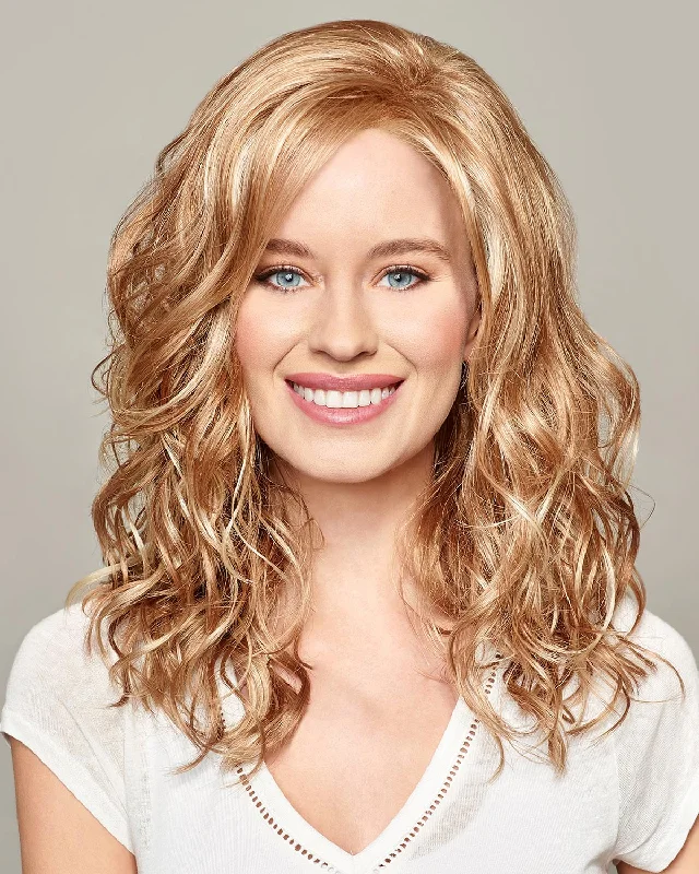 Glueless Straight Human Hair Wigs-Harper | Lace Front Synthetic Wig by Henry Margu