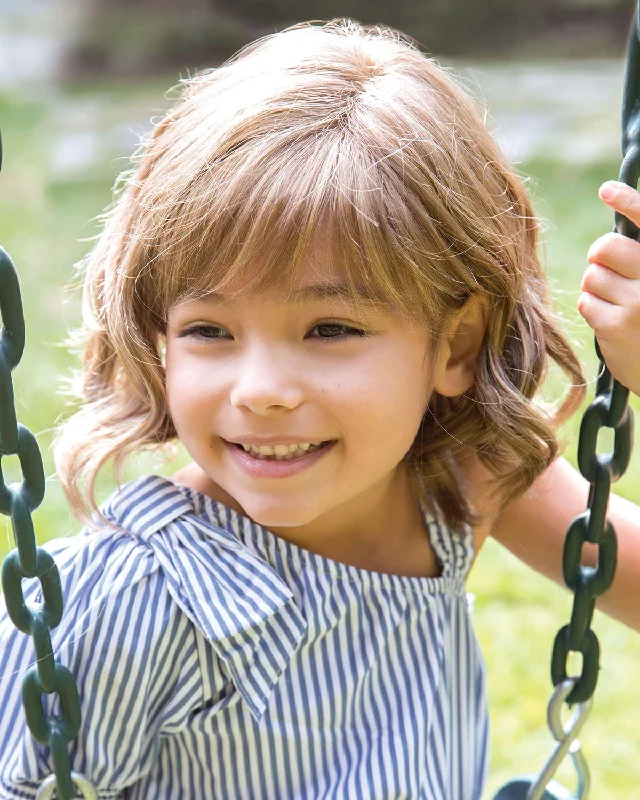 Elsie | Kids Lace Front & Monofilament Part Synthetic Wig by Amore--- fun children's wigs, playful wigs for kids, wig styles for children, colorful kids' wigs Elsie | Kids Lace Front & Monofilament Part Synthetic Wig by Amore--- fun children's wigs, playful wigs for kids, wig styles for children, colorful kids' wigs