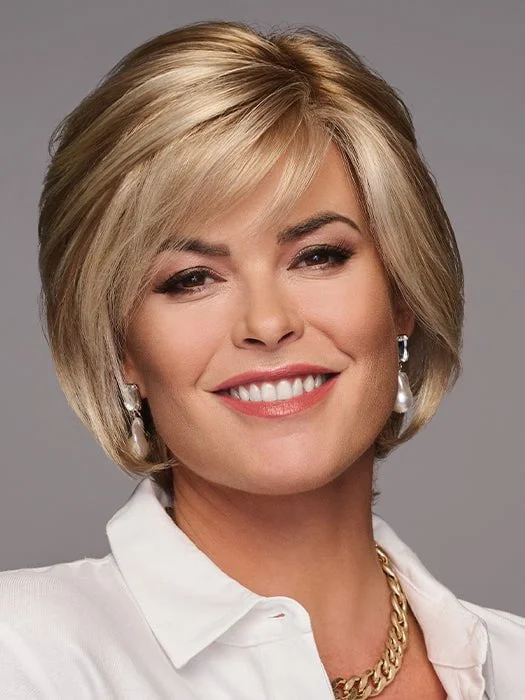 Glueless Human Hair Wigs for Fashionable Styles-All Too Well | Synthetic Wig (Mono Part)