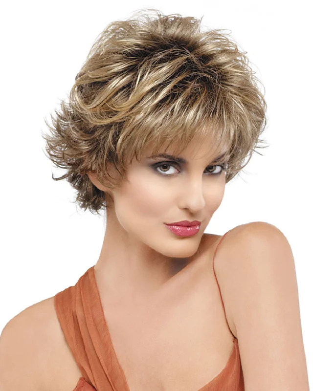 Glueless Human Hair Wigs for Long Curls-Victoria | Synthetic Wig by Envy