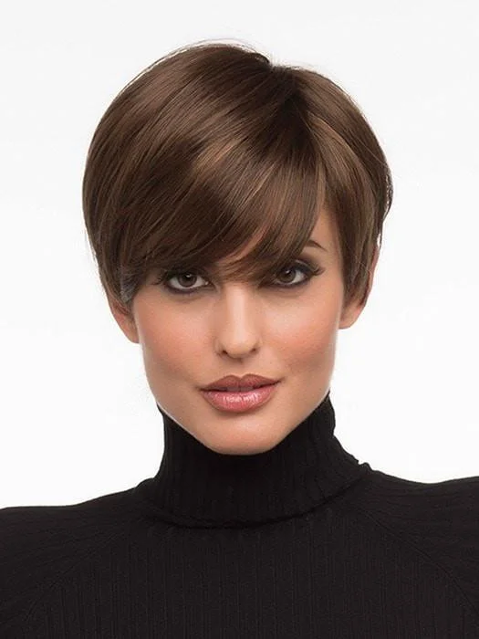 Synthetic Wigs for Red Hair-Kris | Synthetic Wig (Mono Part)